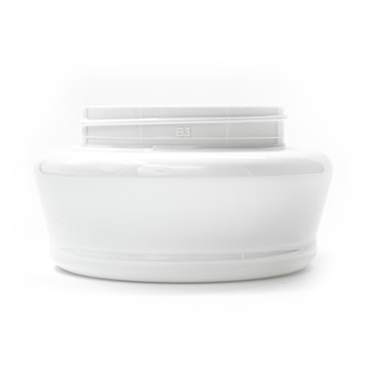 Pote PET Cilíndrico 150ml 63/400 Branco - (10 UNI S/ TAMPA)