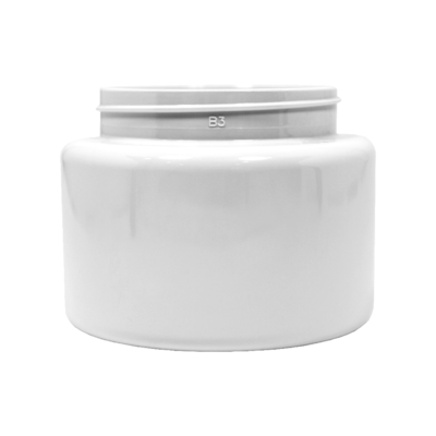 Pote PET Cilíndrico 200ml 63/400 Branco - (10 UNI S/ TAMPA)