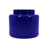 Produto Pote PET Cilíndrico 300ml 63/400 Azul Escuro - (10 UNI S/ TAMPA)