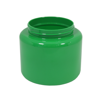 Pote PET Cilíndrico 300ml 63/400 Verde Claro  - (10 UNI S/ TAMPA)