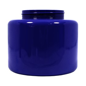 Pote PET Cilíndrico 500ml 63/400 Azul Escuro - (10 UNI S/ TAMPA)