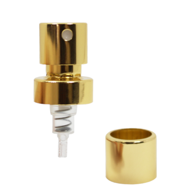 Válvula Spray Recrave 15mm Dourado com colar Dourado (10 UNI S/ TAMPA)